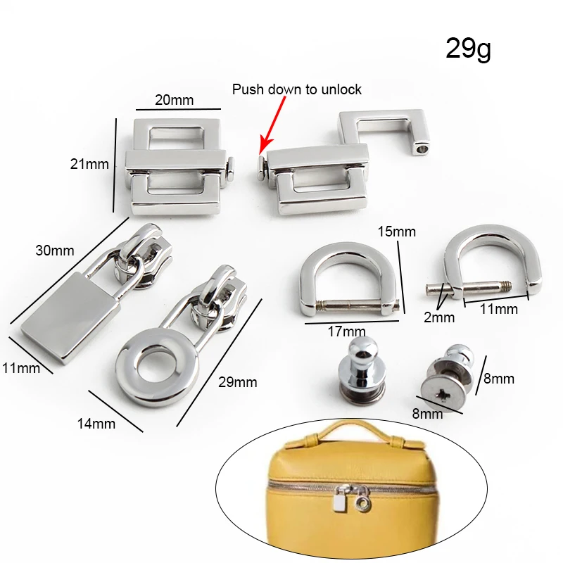 Serrature di chiusura per ganc - Luxury Bags With Silver Hardware recensione e prezzo
