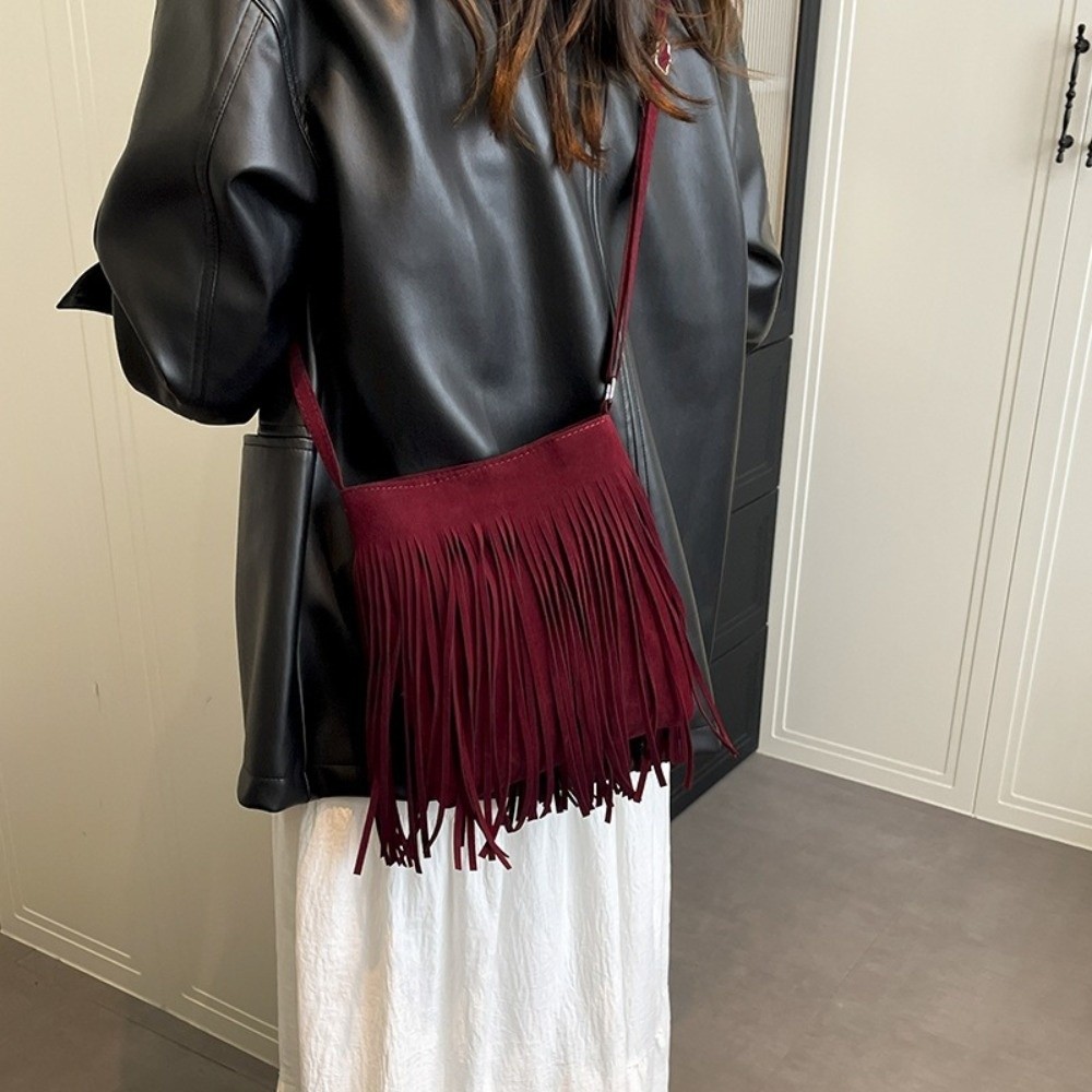 Borsa a Tracolla Vintage in Pe - Bucket Bag Suede recensione e prezzo