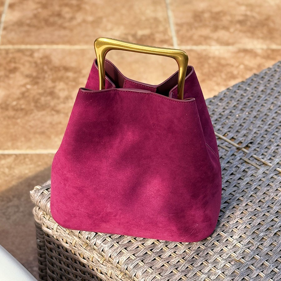 Borsa a tracolla a tracolla da - Bucket Bag Suede recensione e prezzo