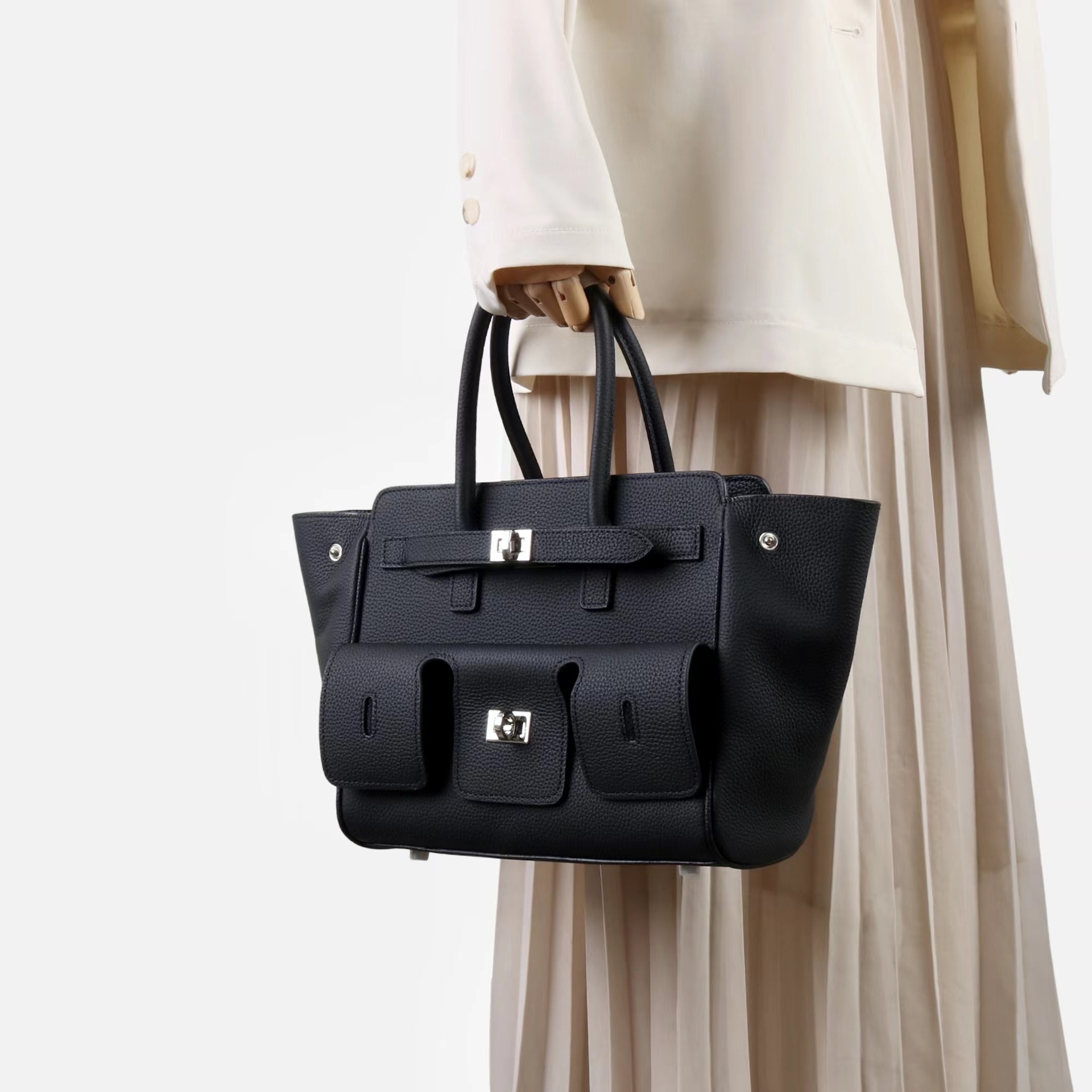 Borse da donna in vera pelle d - Luxury Bags With Silver Hardware recensione e prezzo
