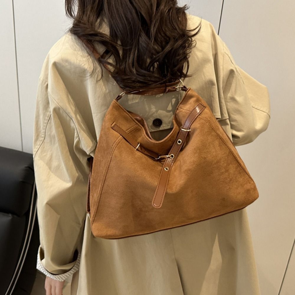 Borsa Tote in Camoscio di Gran - Bucket Bag Suede recensione e prezzo