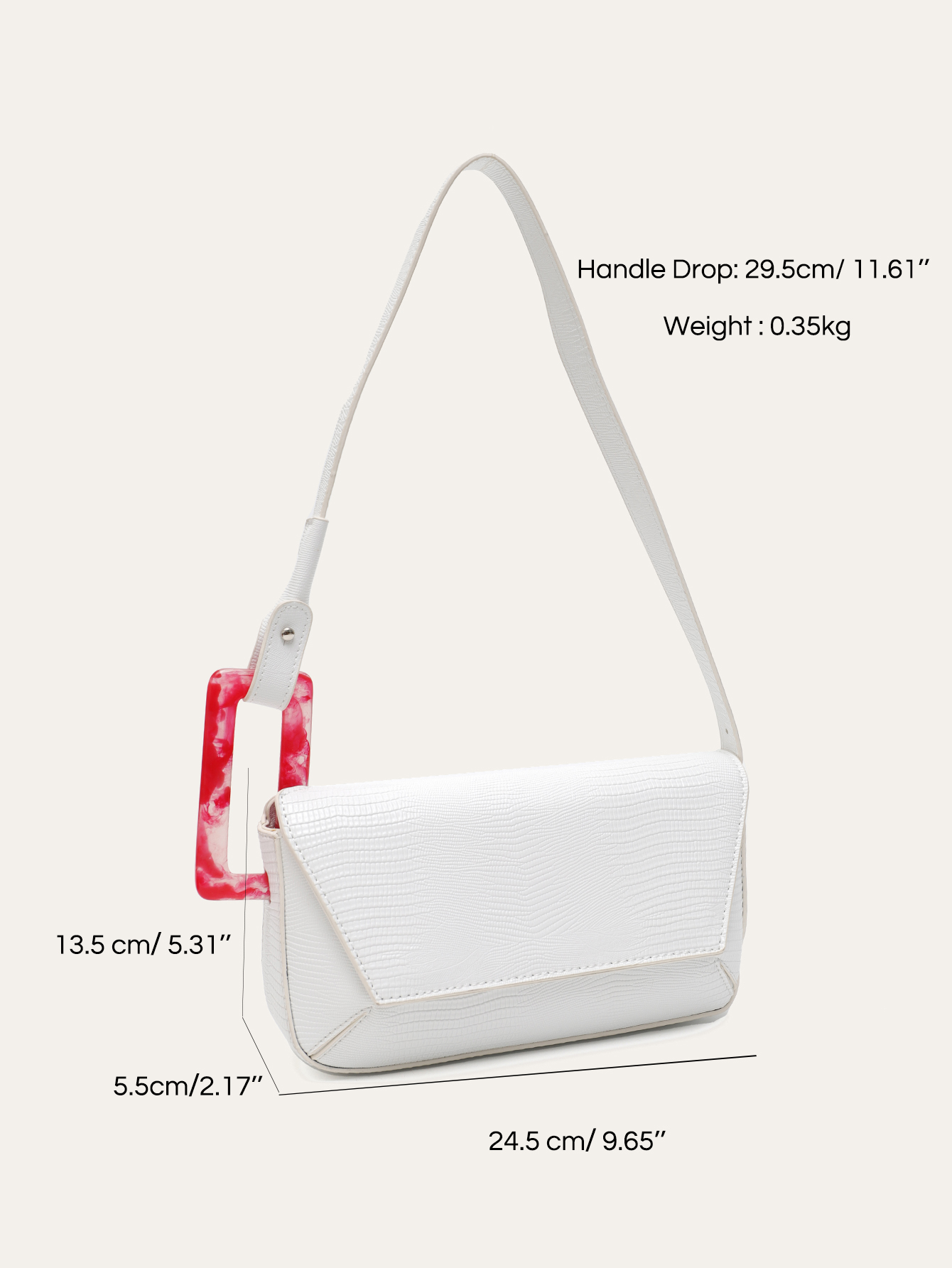 Borsa a Tracolla Quadrata in P - Luxury Bags Vegan recensione e prezzo